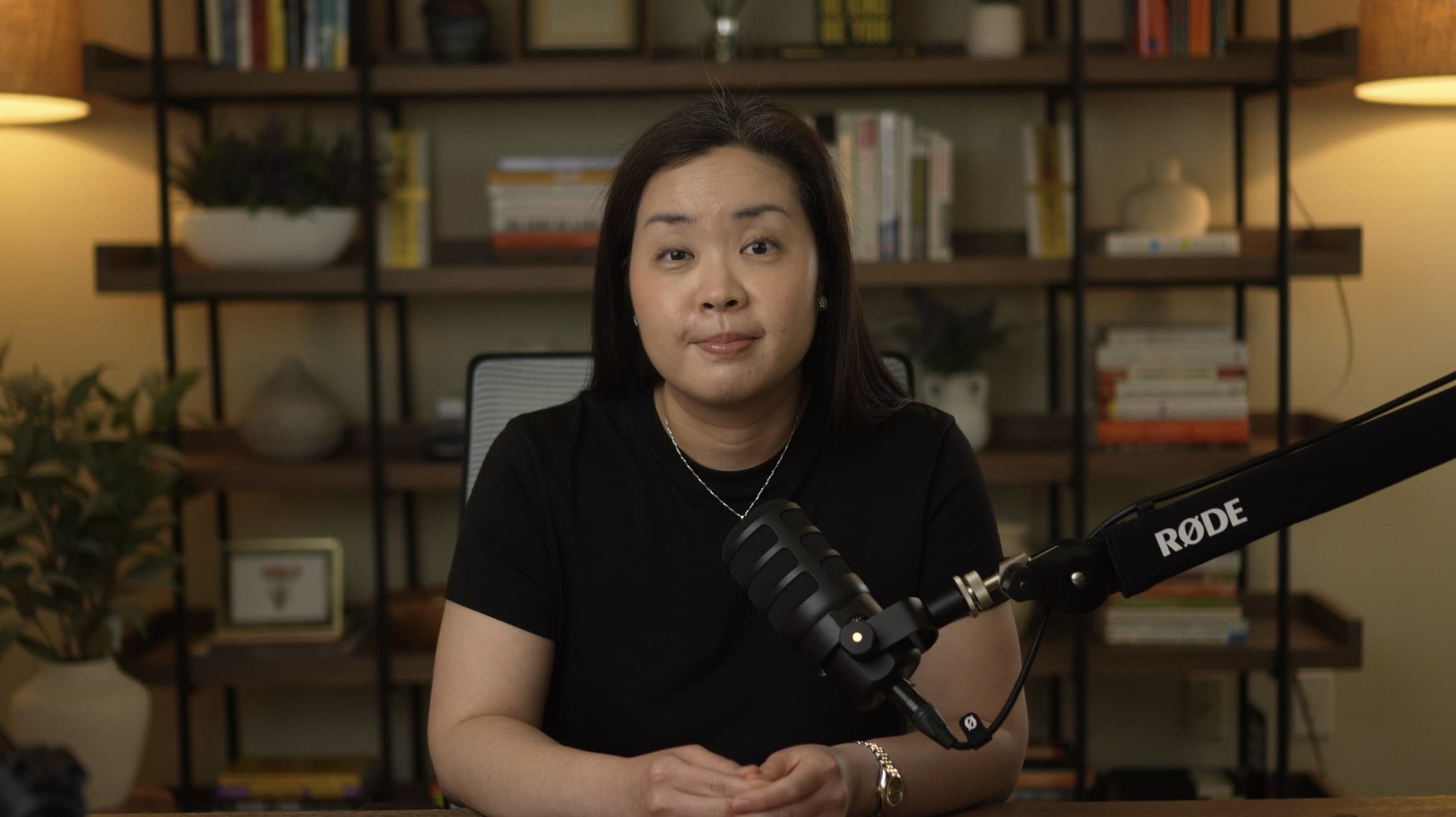 Dr. Diana Wu at her desk
